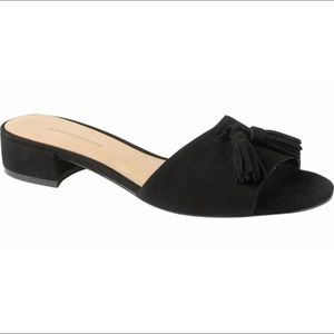 Banana Republic Low Heel Tassel Slides